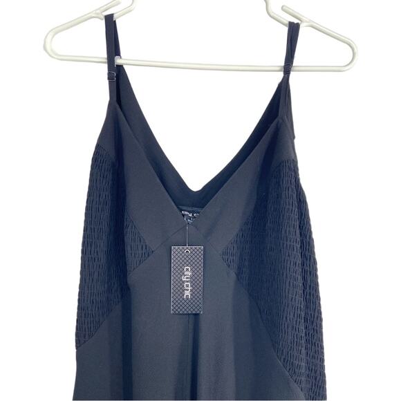 City Chic Black Maxi Boho Dress - Picture 3 of 7